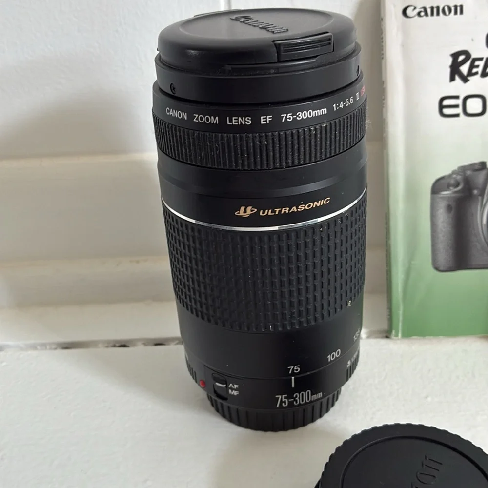 Canon Rebel T1i with extra lens